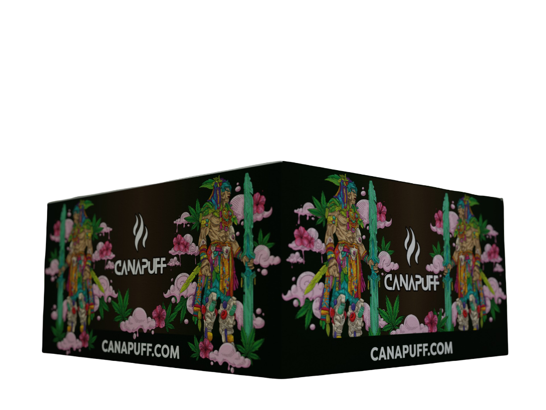 Canapuff Rolling Papers - Maxi Pack KSW with Tips - Green Crack