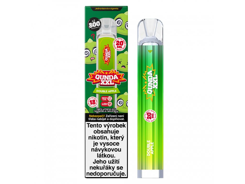 Qunda XXL Double Apple - Nikotin Vape