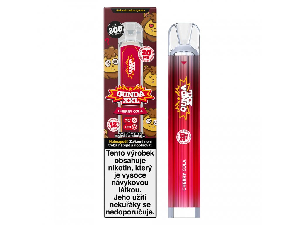 Qunda XXL Cherry Cola - Nikotin Vape