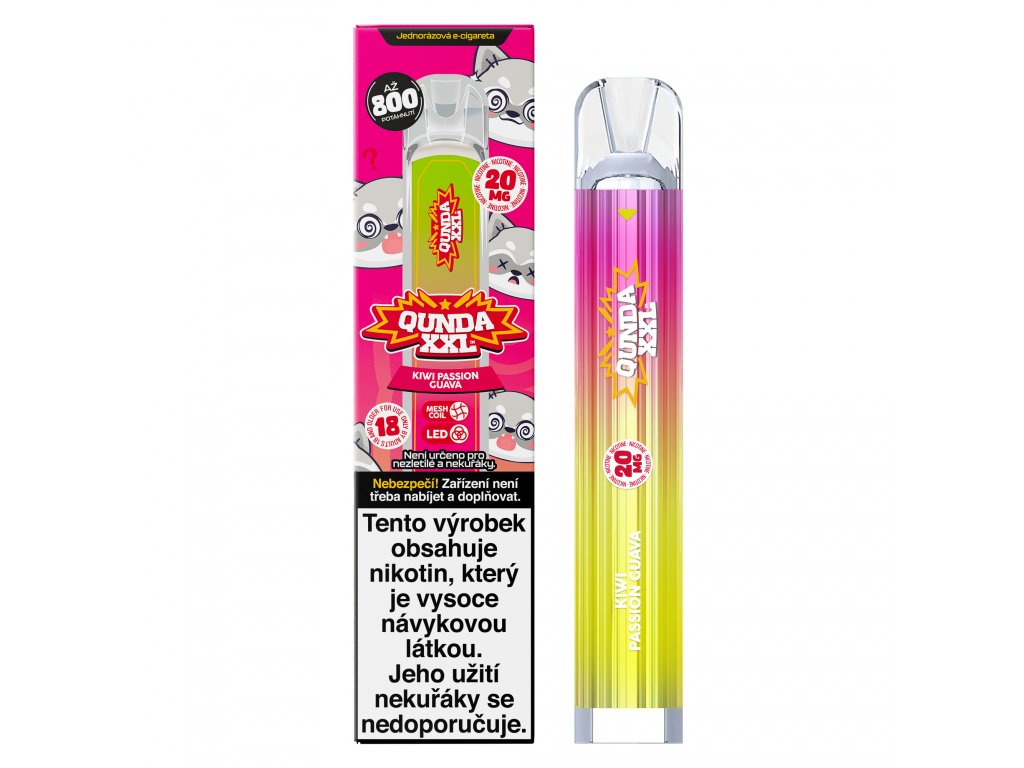 Qunda XXL Kiwi Passion Guava - Nikotin Vape