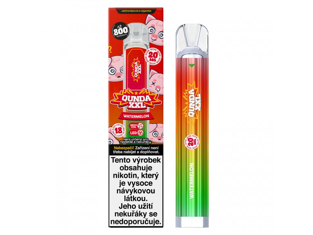 Qunda XXL Watermelon - Nikotin Vape