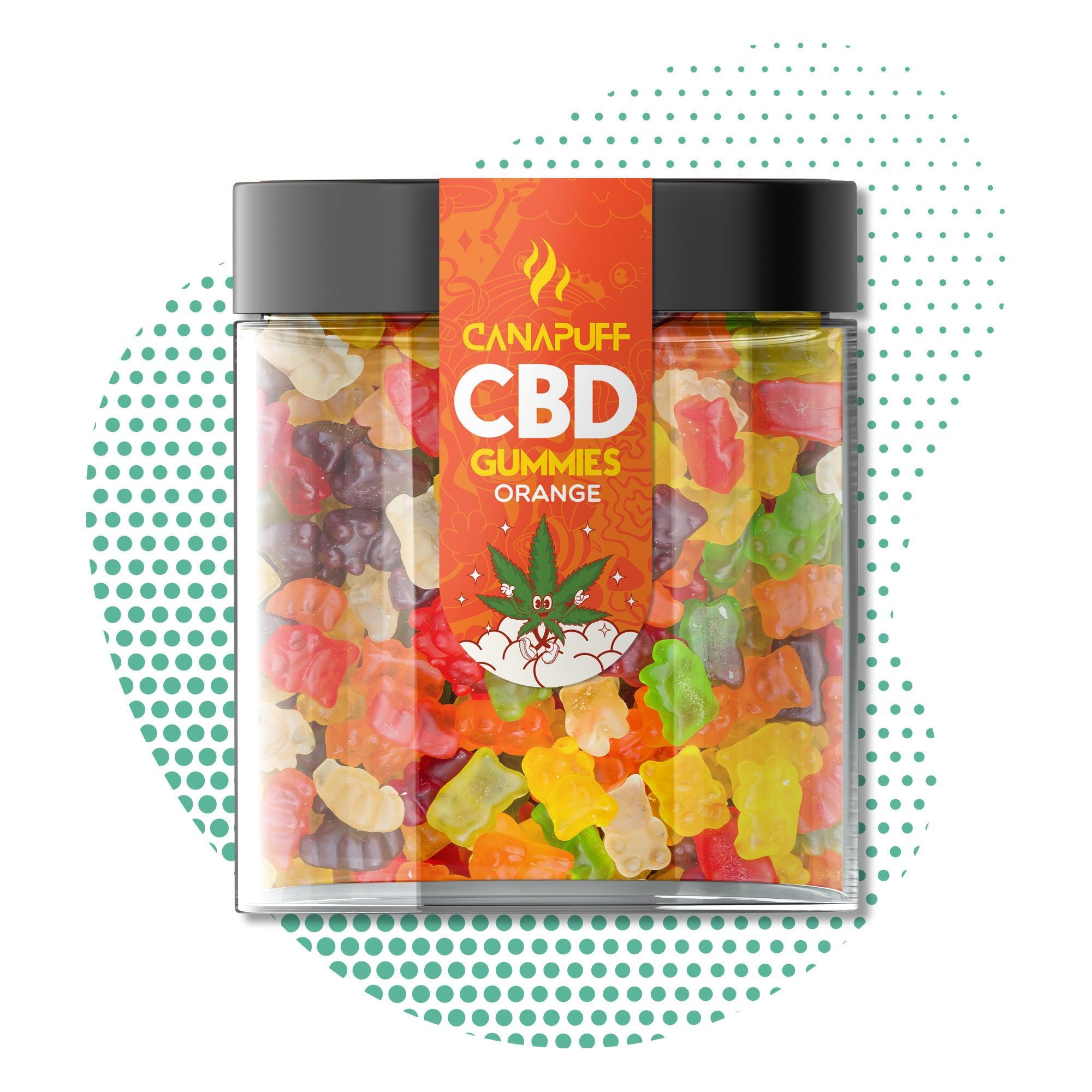 Canapuff - CBD Gummibärchen - Orange-Canapuff