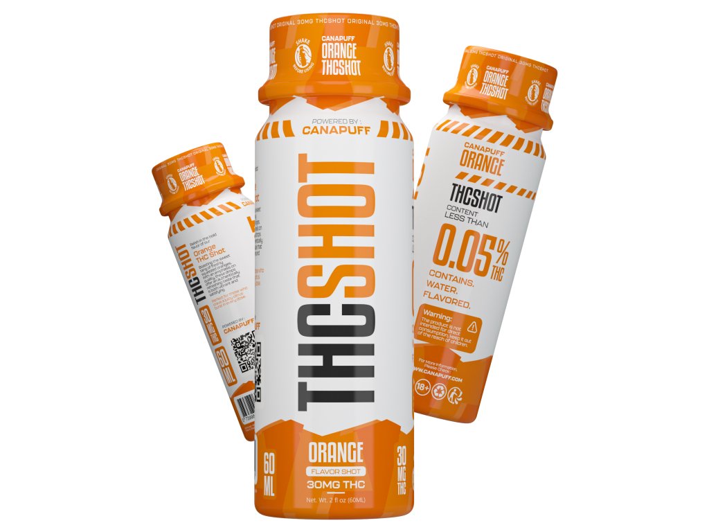 Canapuff THC SHOT - Orange 60ml 