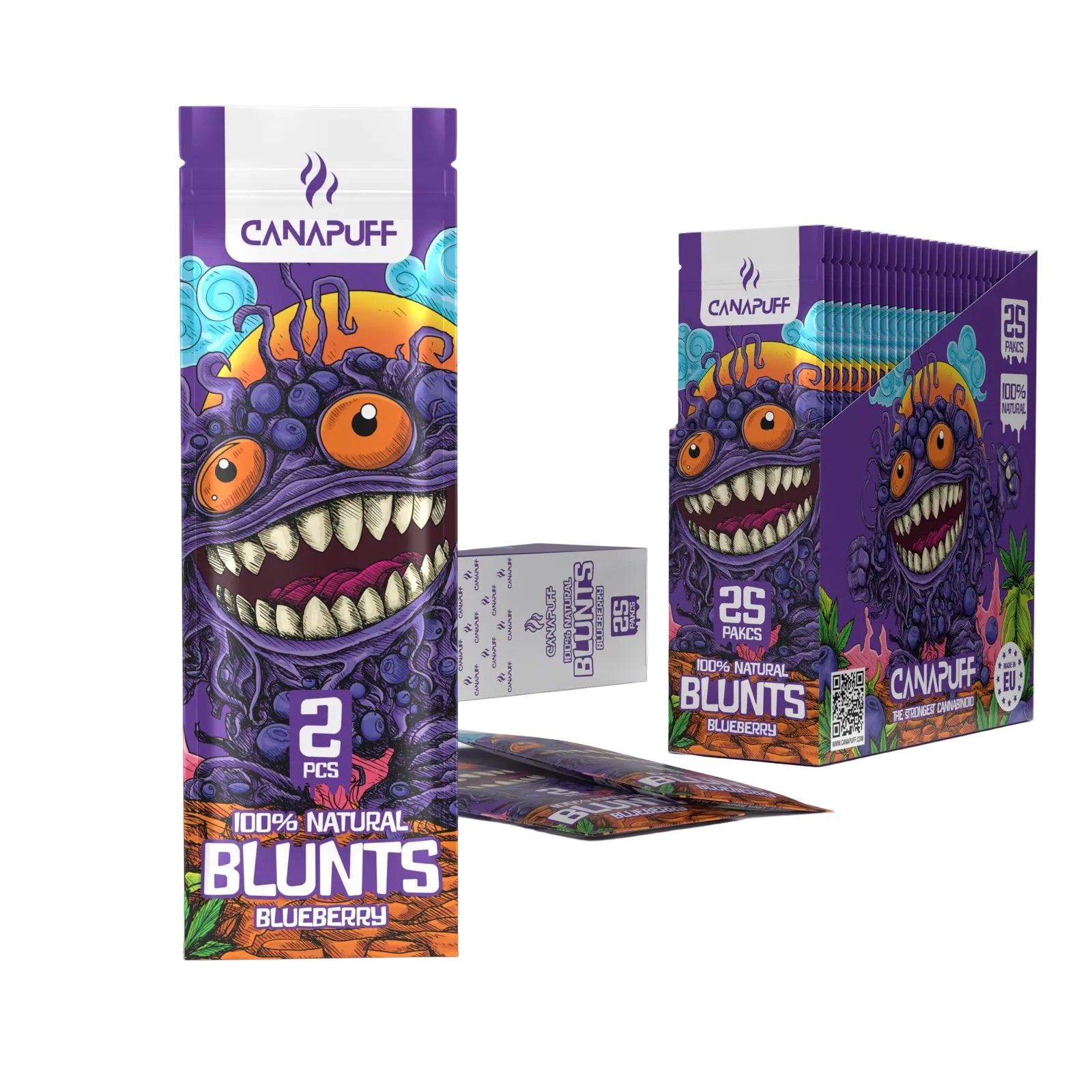 Blunt Wrap Rolls – Blaubeere