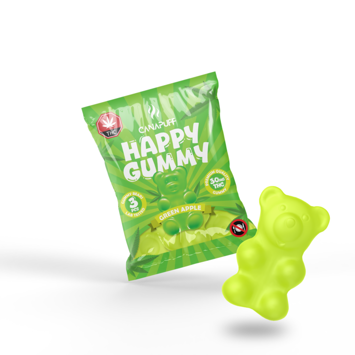 THC Gummibärchen Grüner Apfel