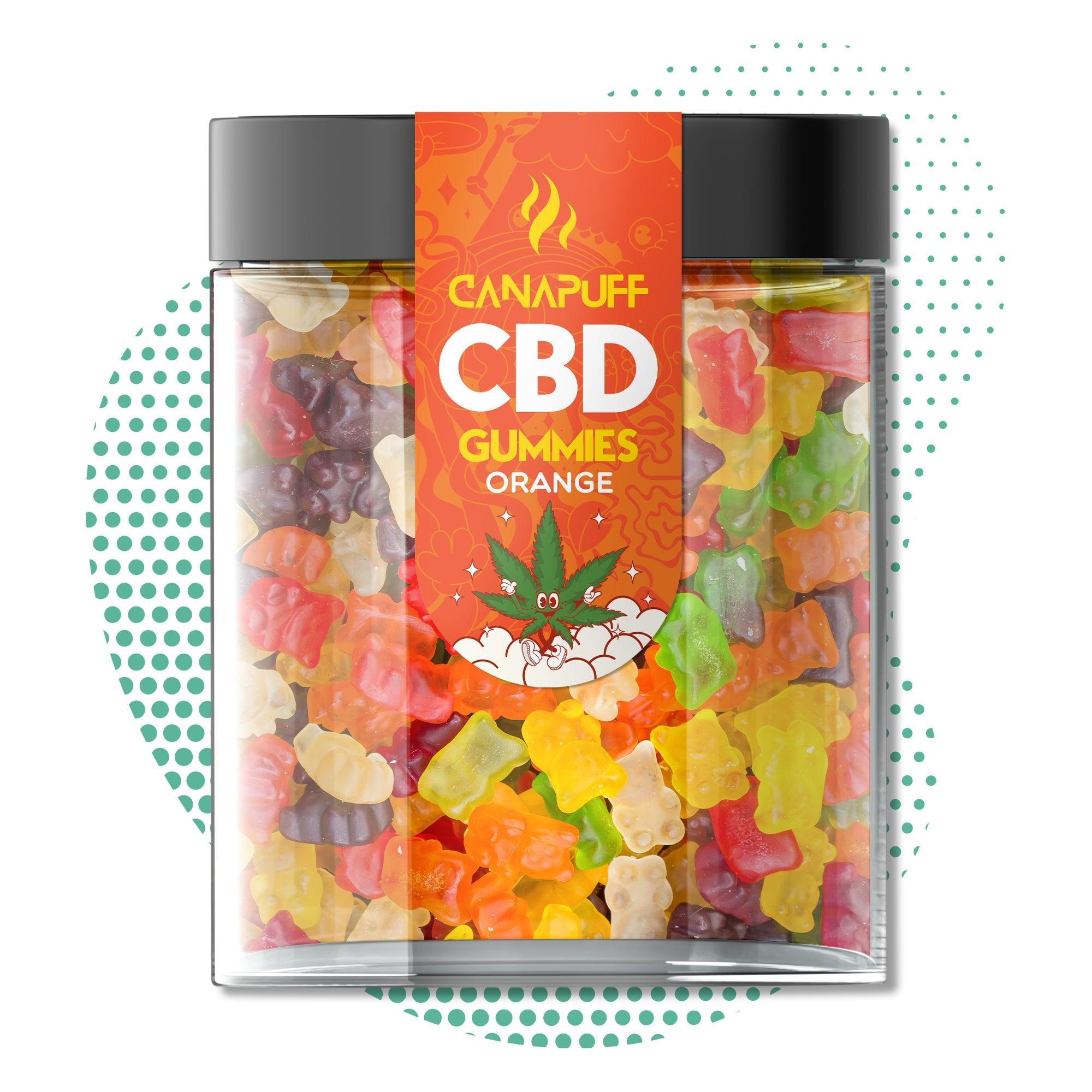 Canapuff - CBD Gummibärchen - Orange-Canapuff