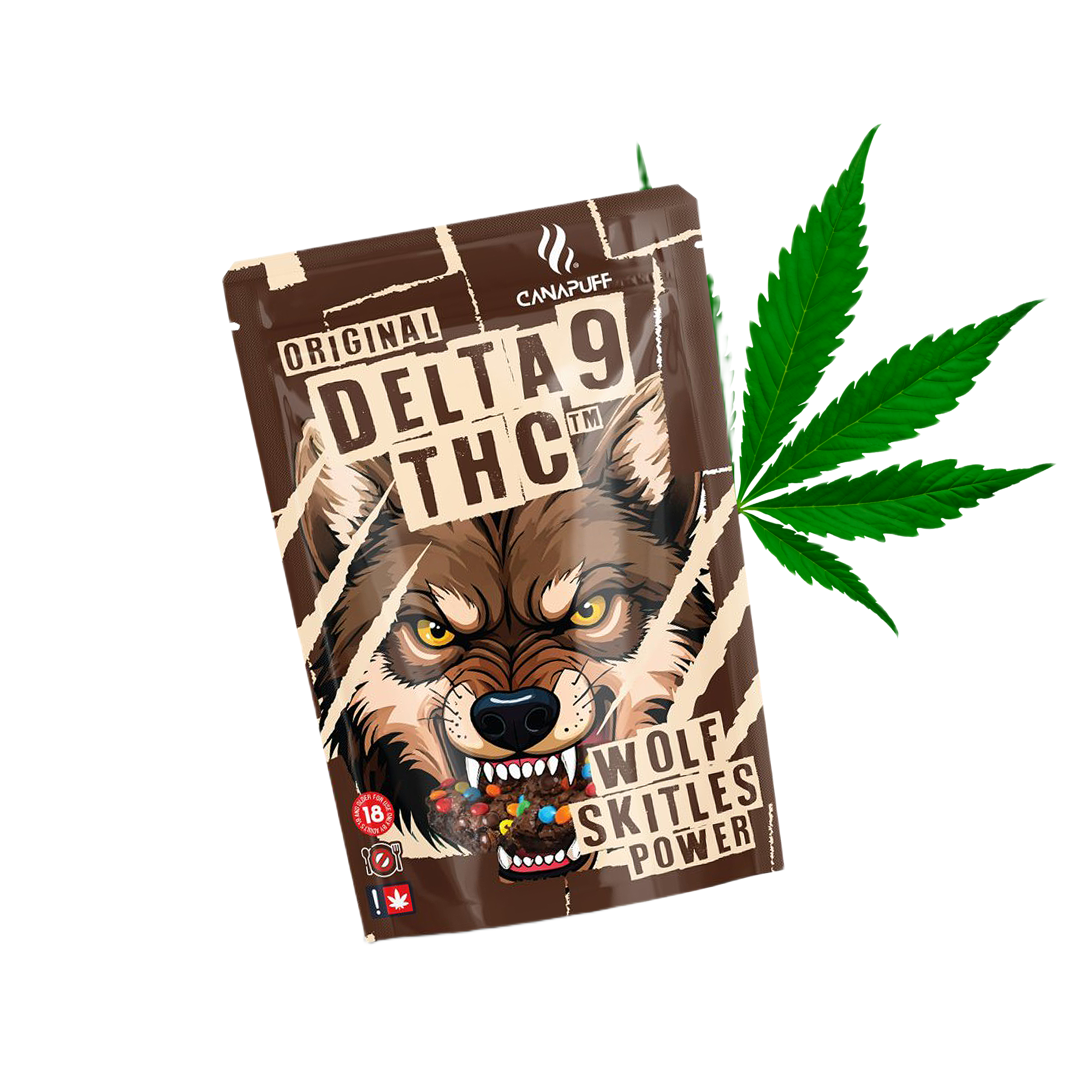 THC Delta-9 Wolf Skittles Power