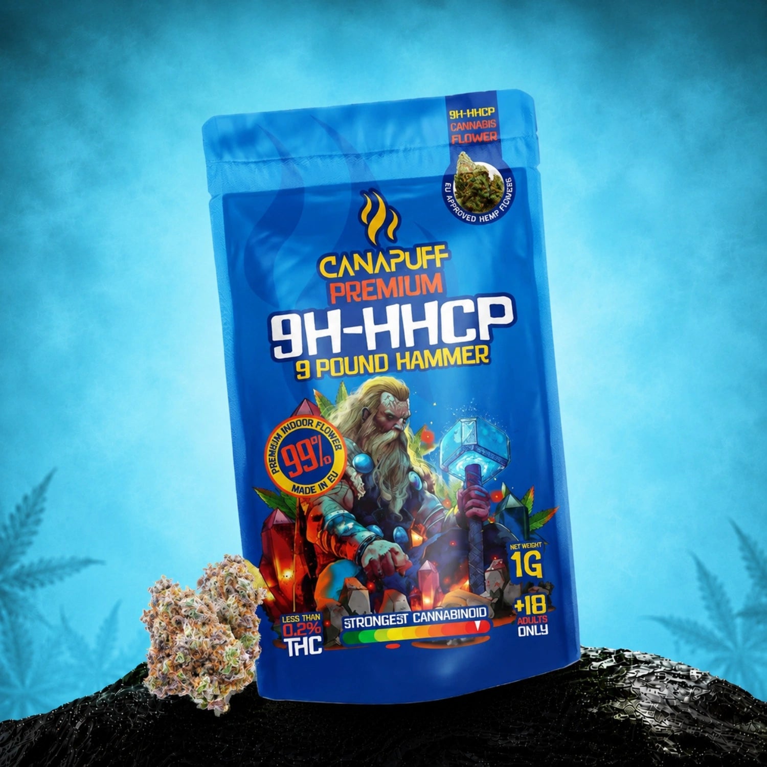 9h-HHCP Blüten 9 Pound Hammer 99%