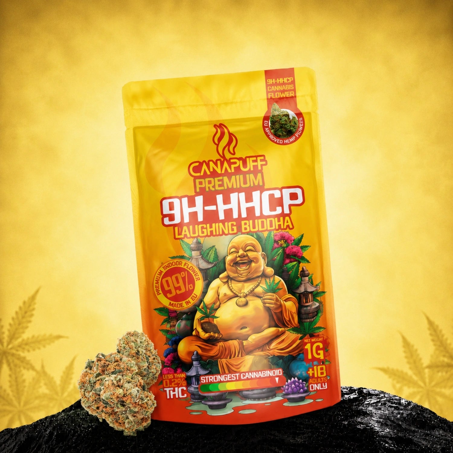 9h-HHCP Blüten Laughing Buddha 99%