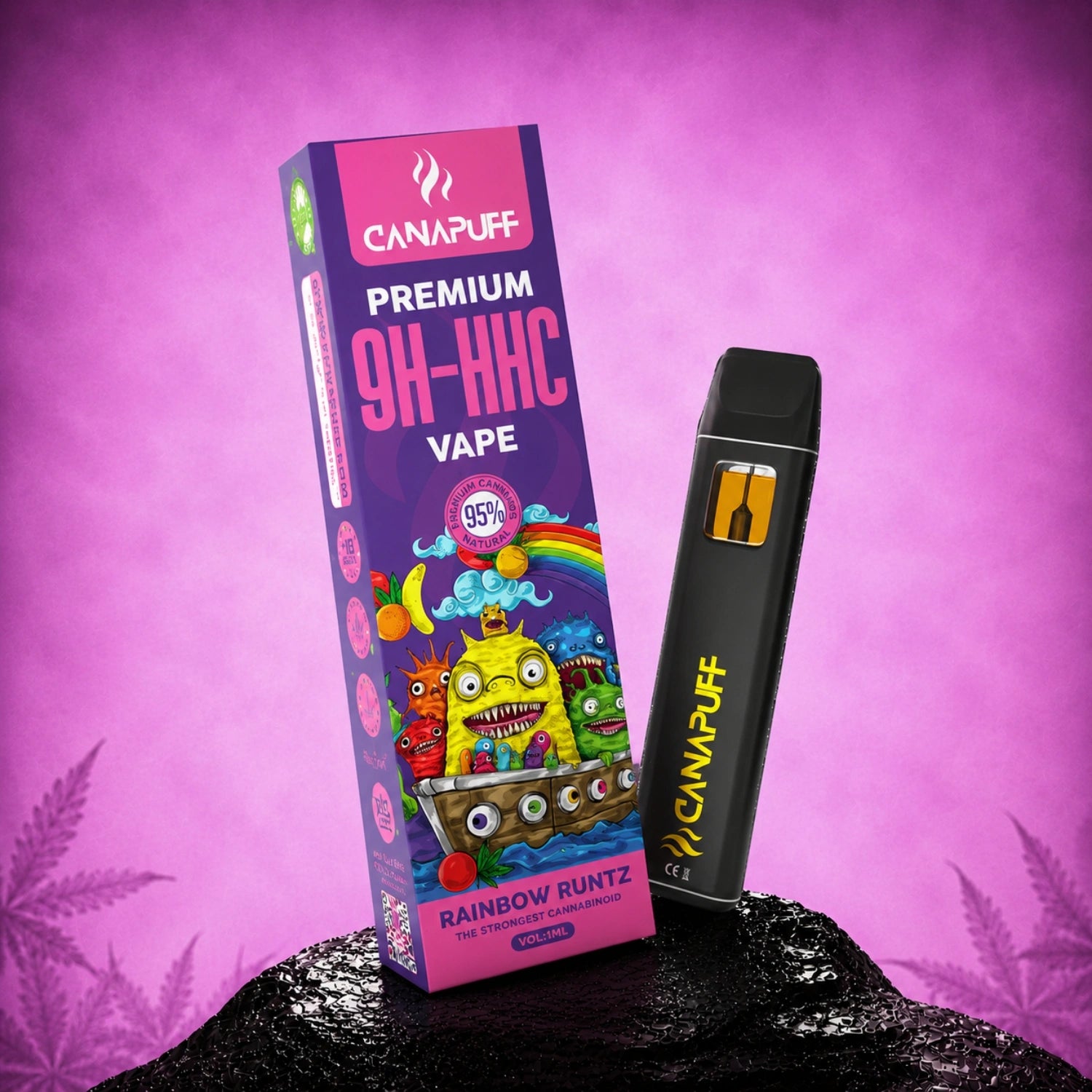9H-HHC Vape Rainbow Runtz 95 % 1 ml