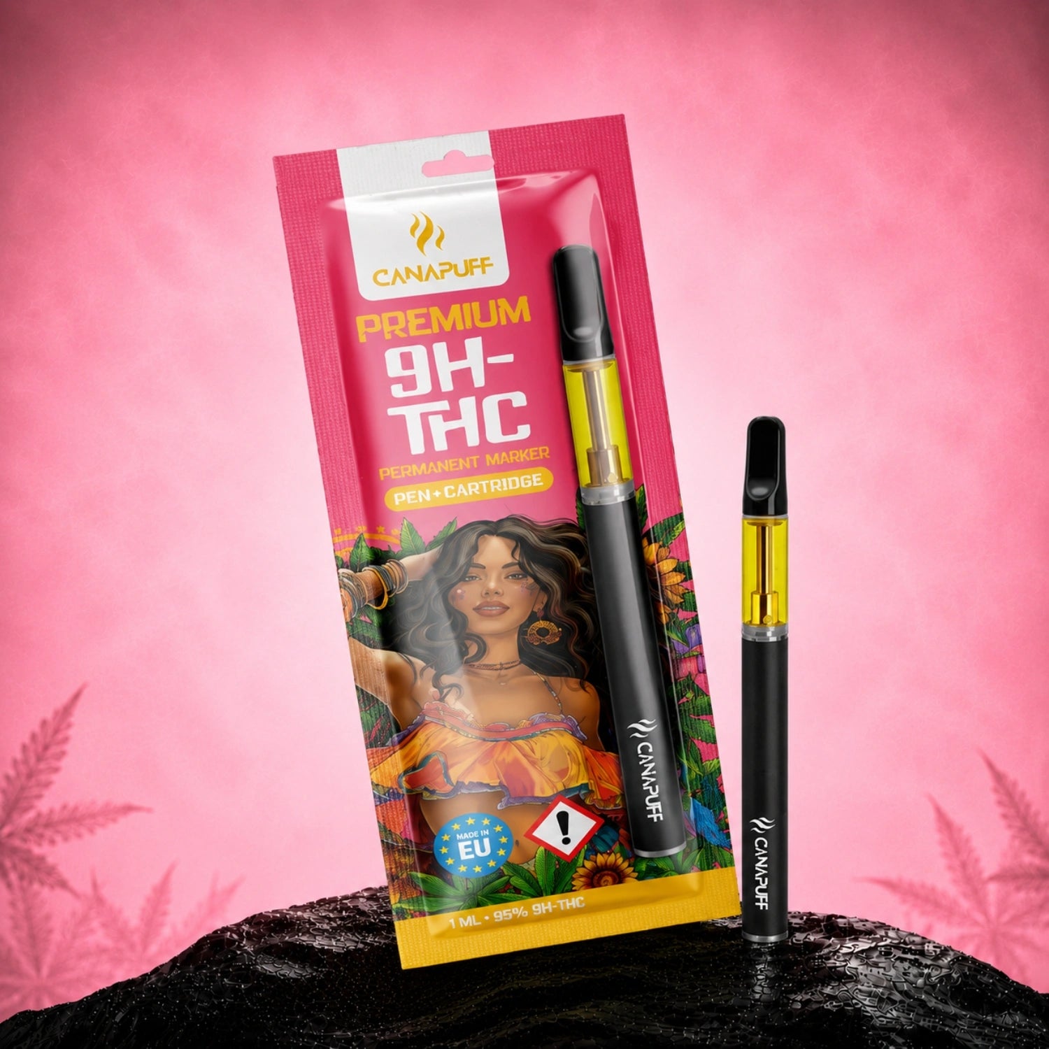 9H-THC Pen+Kartusche Permanent Marker 95%