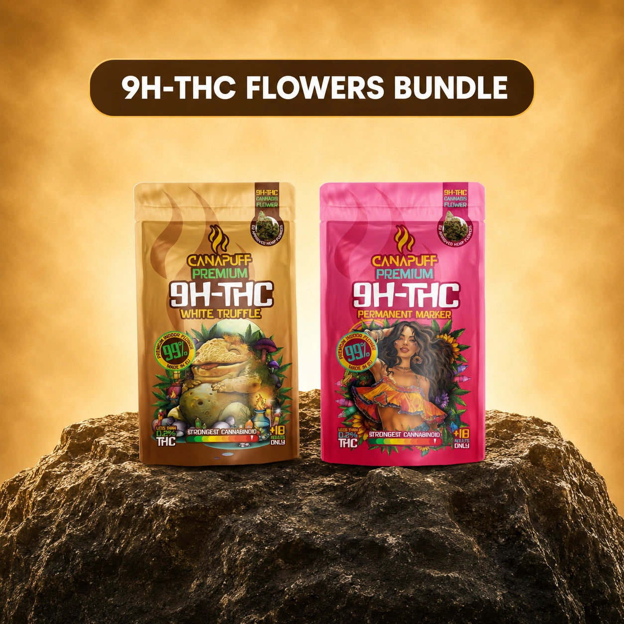 9H-THC Blüten Bundle (2x1g)