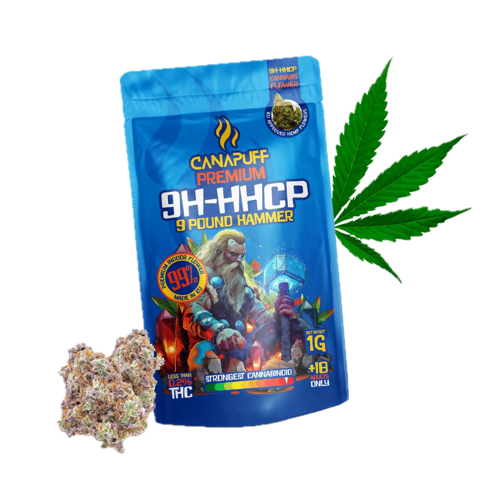 9h-HHCP Blüten 9 Pound Hammer 99%