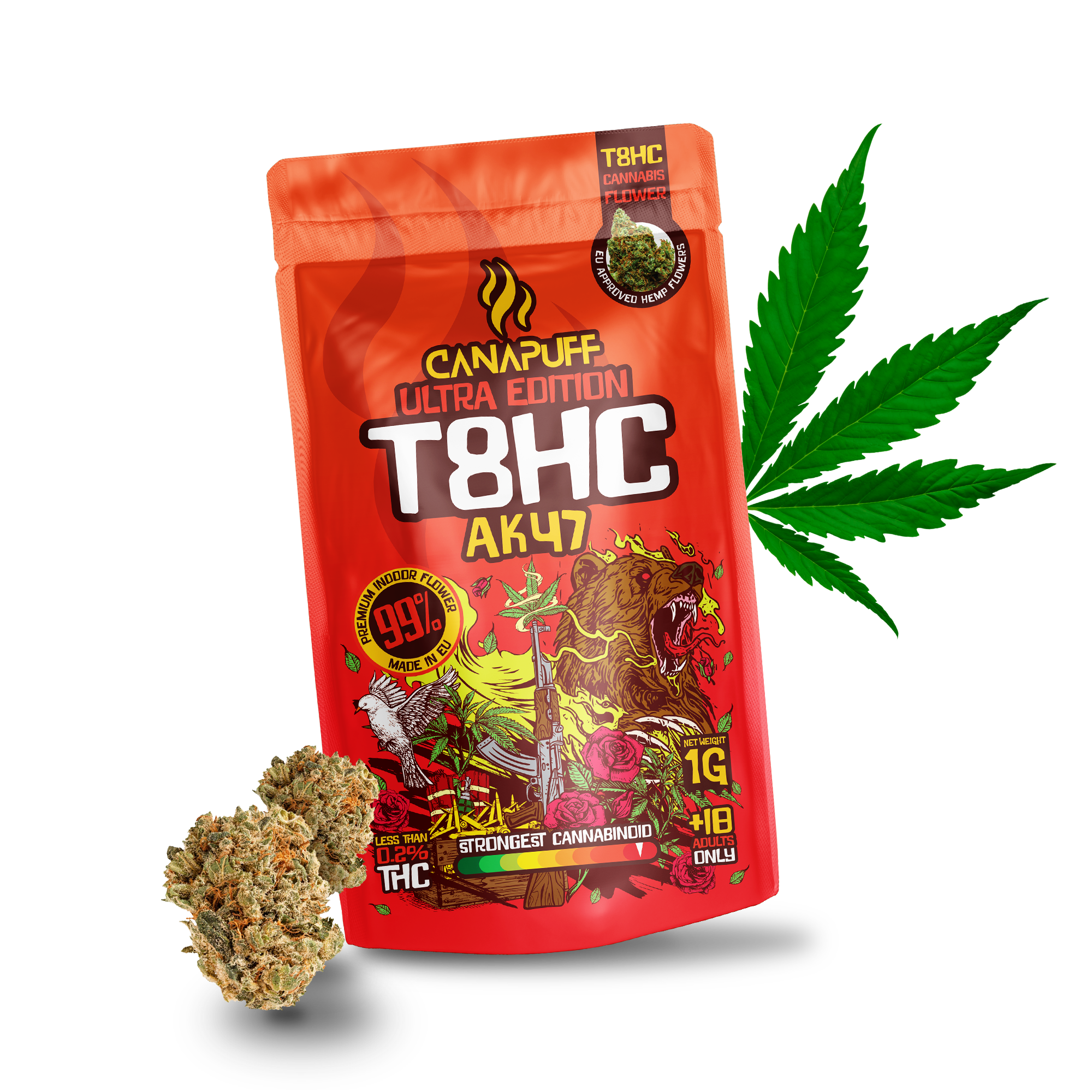 T8HC Flowers AK47 Ultra Edition 99%