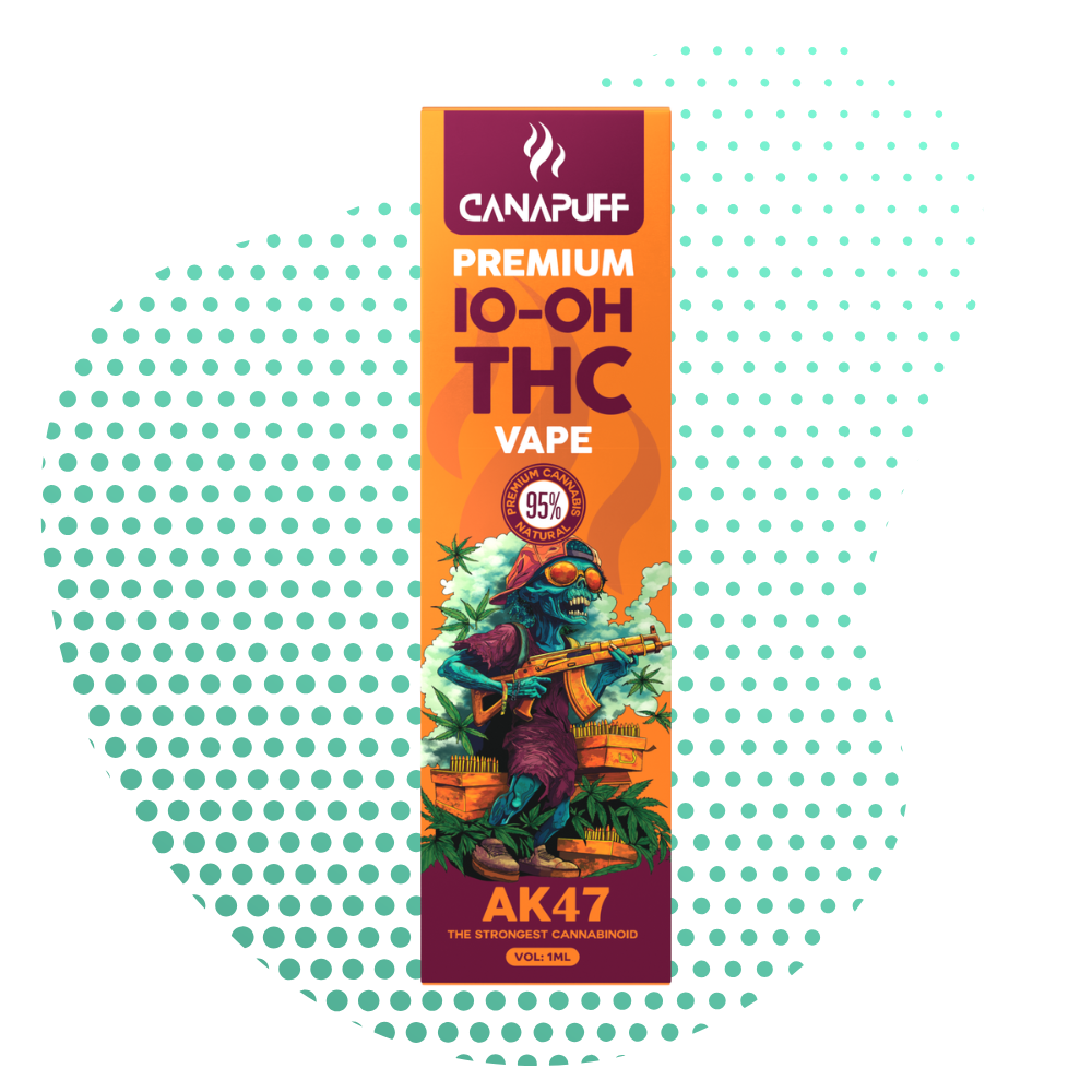 AK47 95% 10-OH-THC - Canapuff - One Use - 1ml-Canapuff