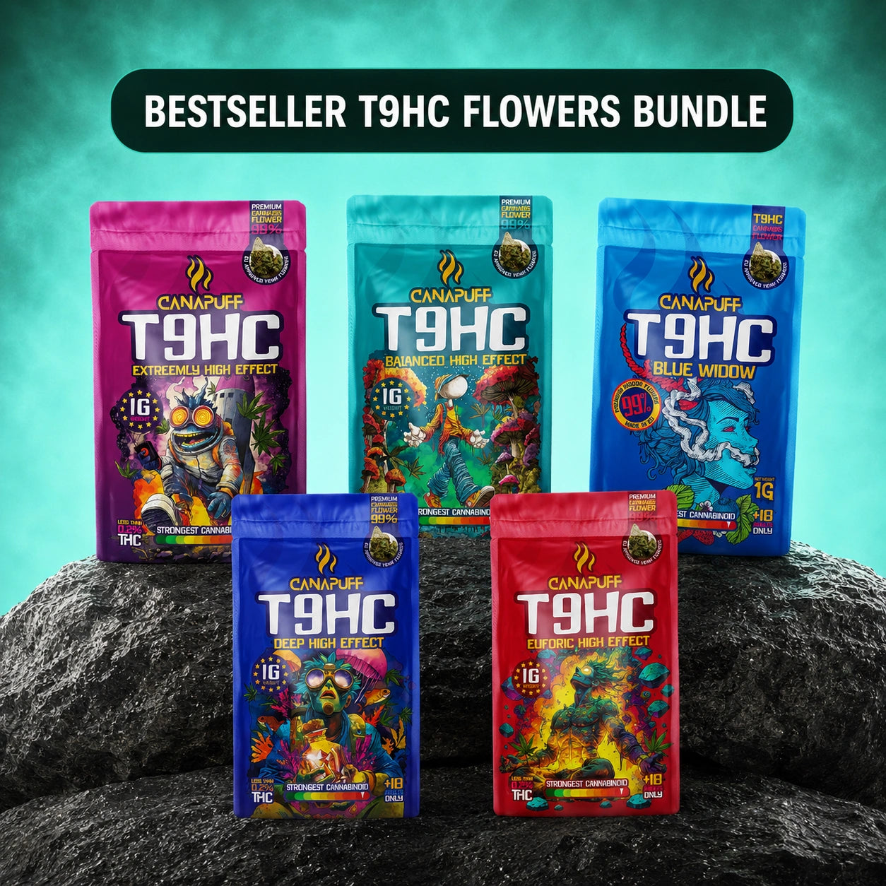 Bestseller T9HC Blüte Bundle