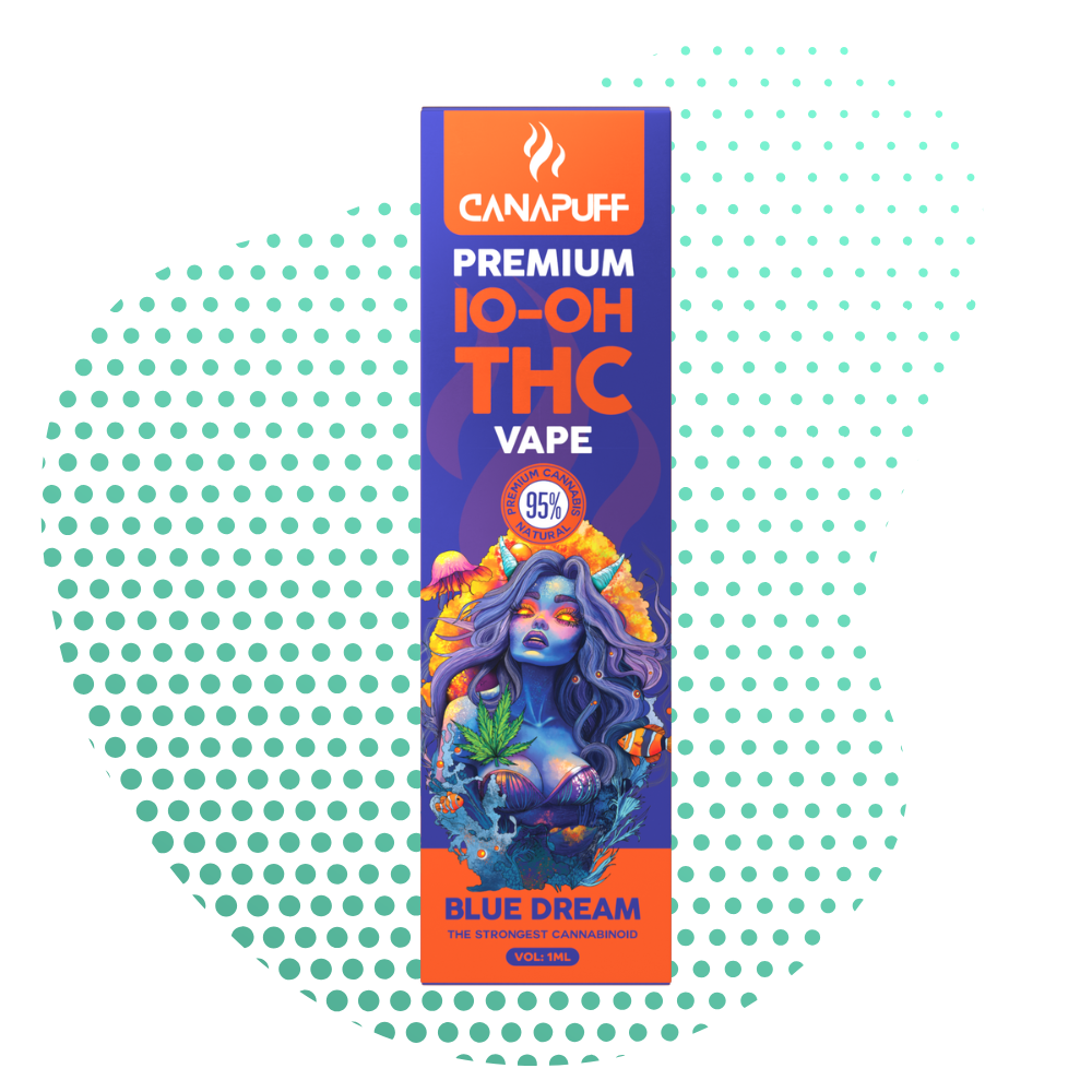 Blue Dream 95% 10-OH-THC - Canapuff - One Use - 1ml