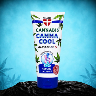 Palacio CANNACOOL охлаждащ масажен гел с коноп, 200ml