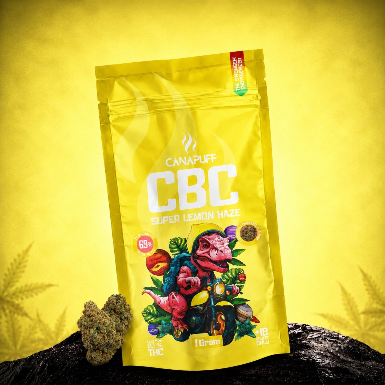 CBC Blüten Super Lemon Haze 69%