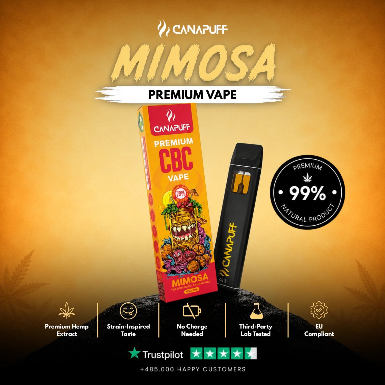 CBC Vape Mimosa 79% 1ml