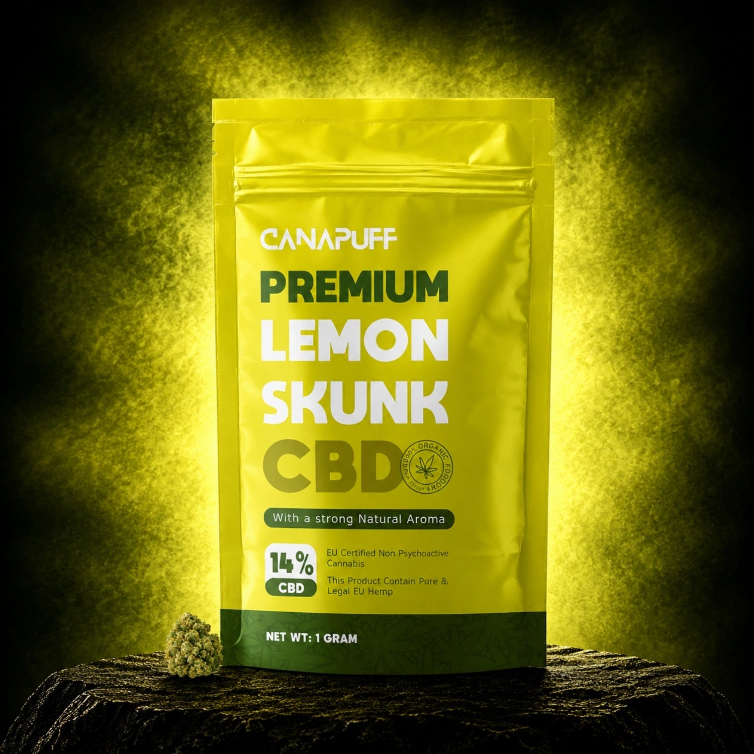 CBD Blüten Lemon Skunk 14%