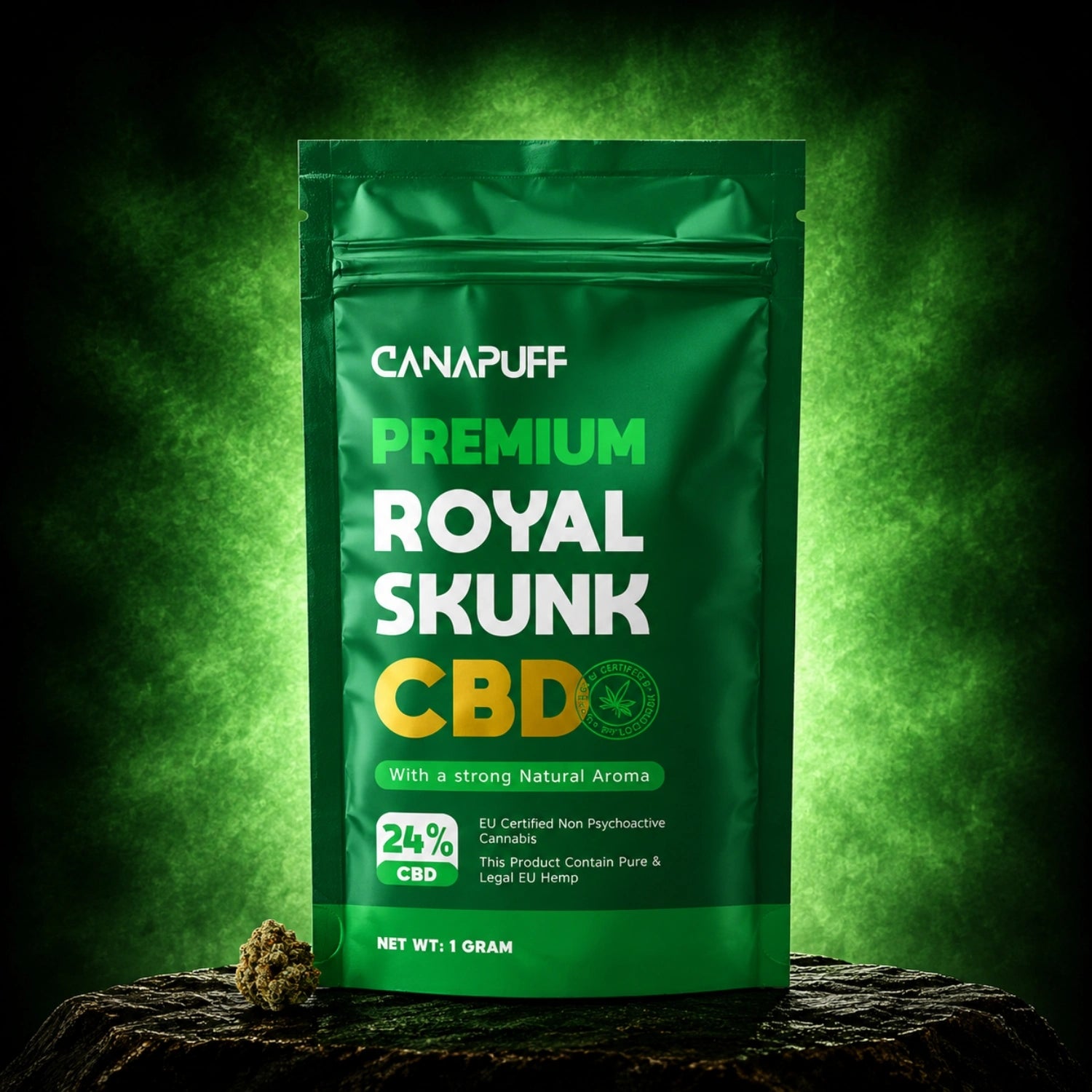 CBD Blüten Royal Skunk 24%