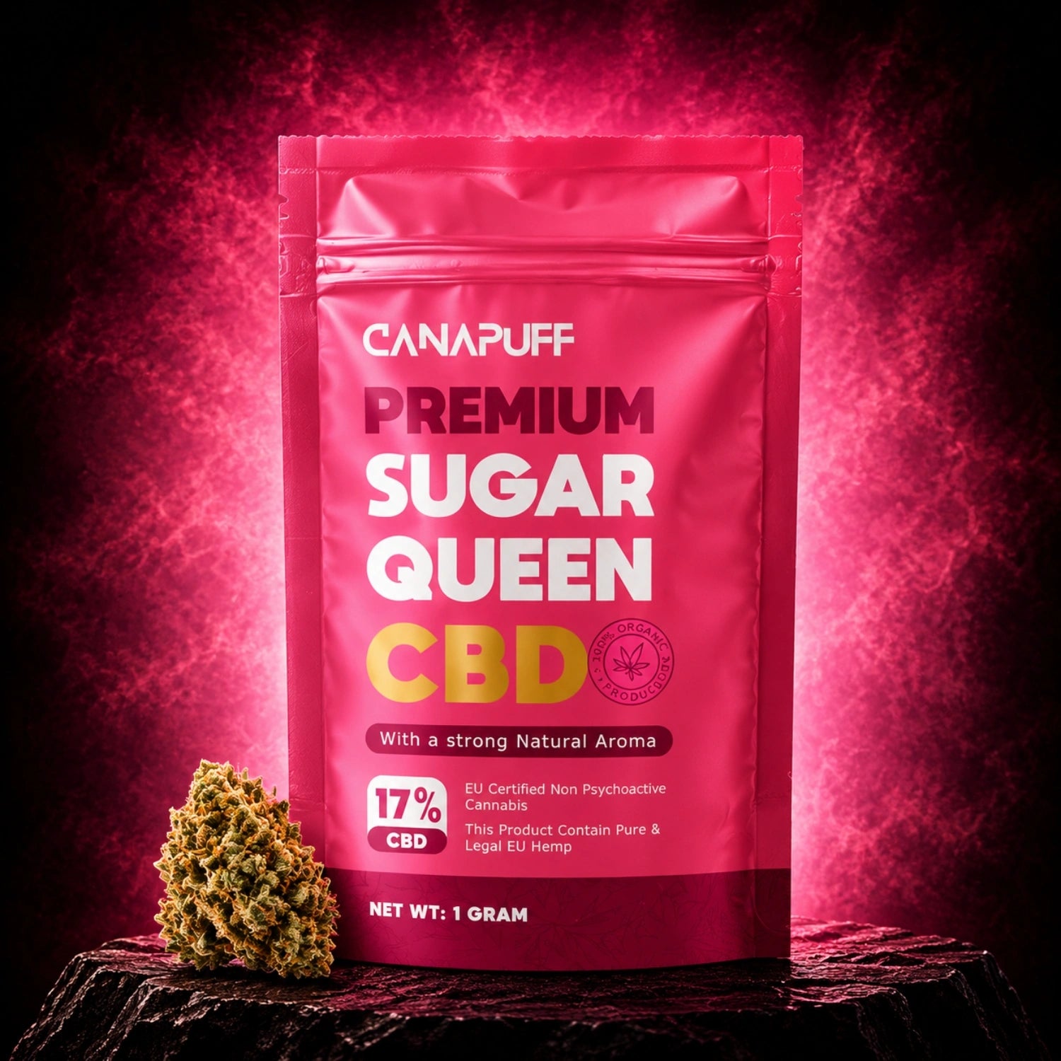 CBD Blüten Sugar Queen 17%
