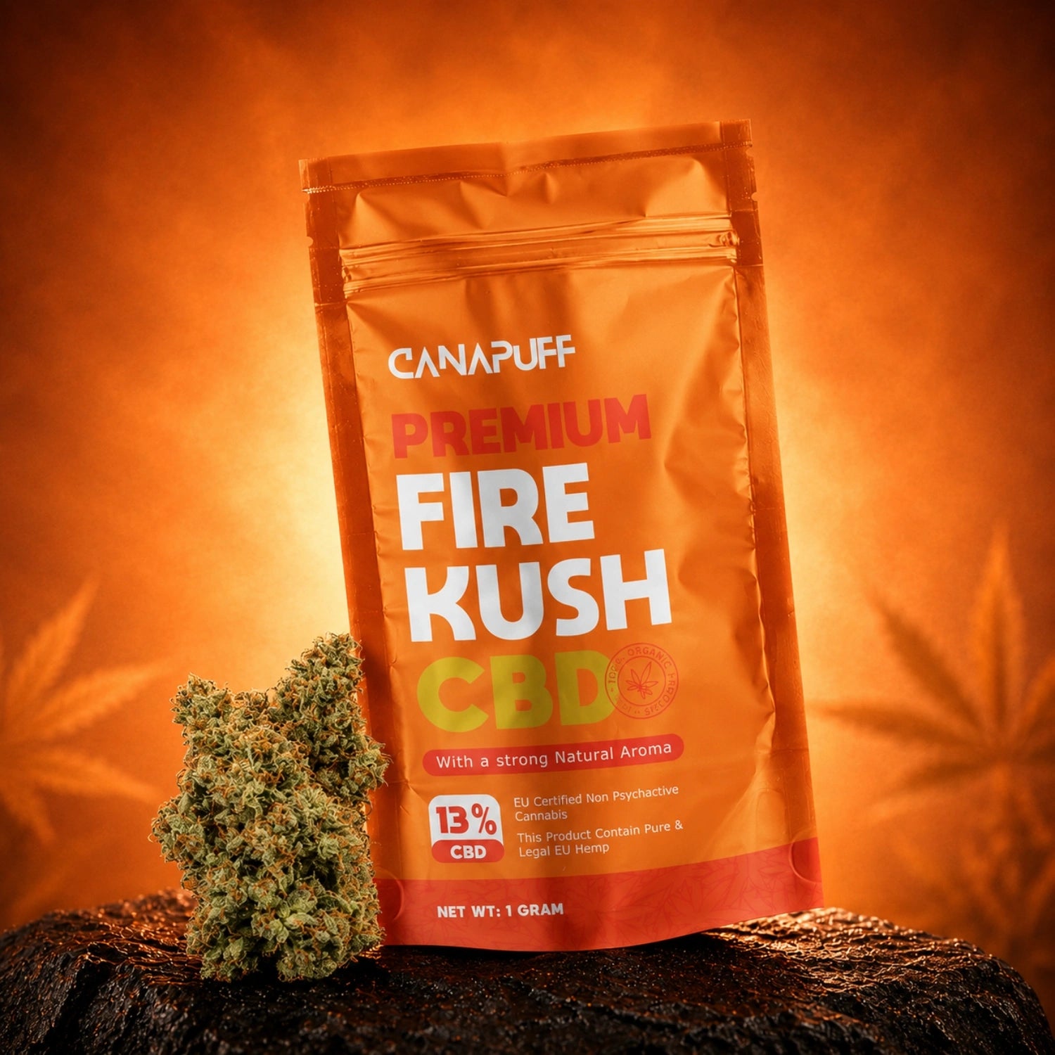 CBD Blüten Fire Kush 13%