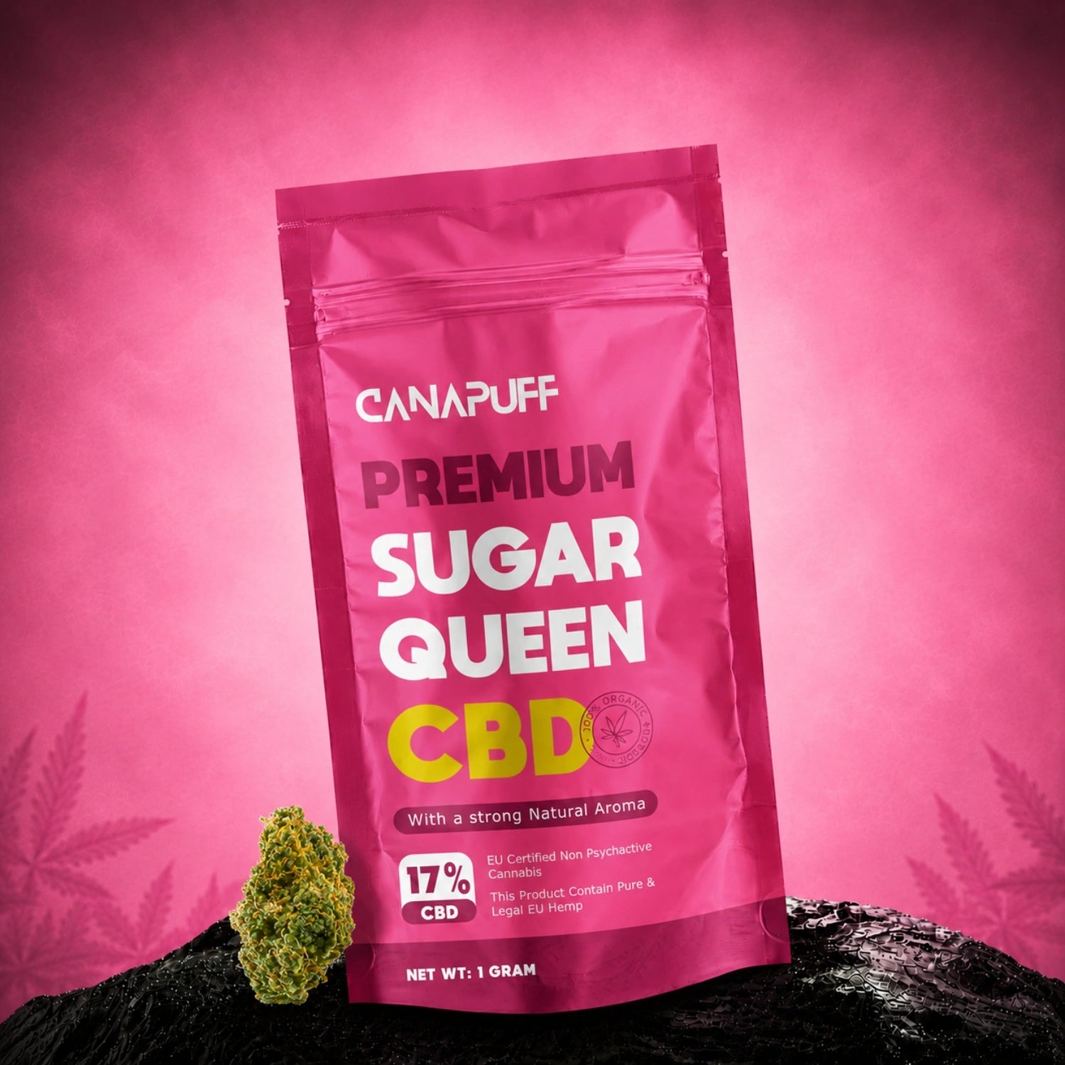 CBD Blüten Sugar Queen 17%