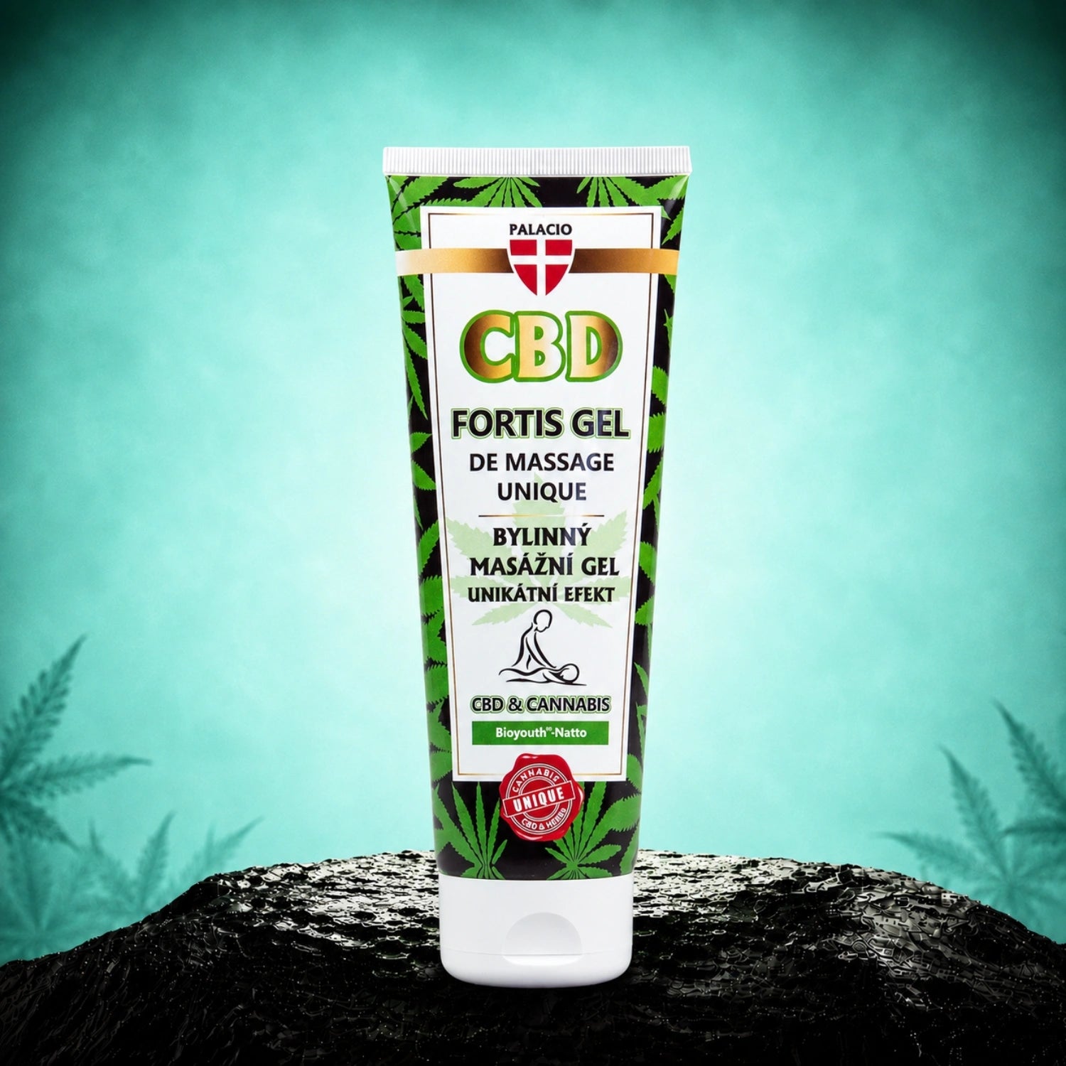 Palacio CBD Fortis einzigartiges Massagegel 200ml
