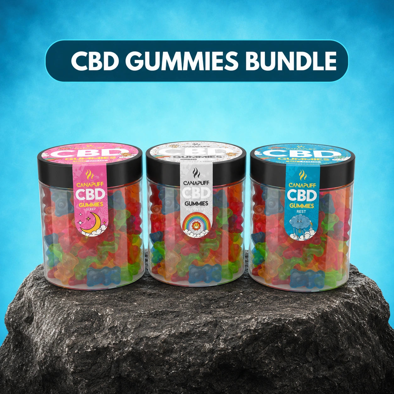 CBD Gummibärchen Bundle (3×10 Stück)