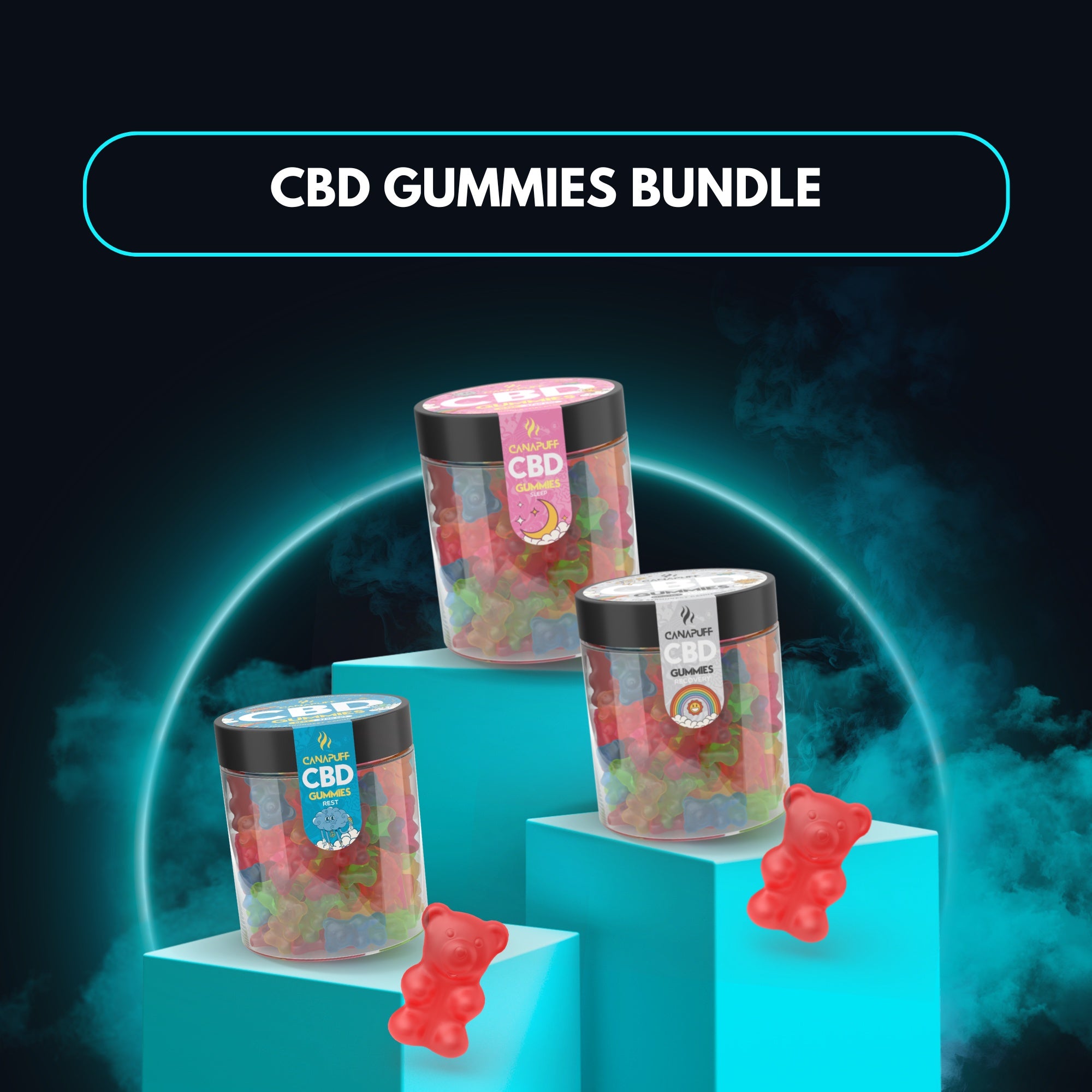 CBD Gummibärchen Bundle (3×10 Stück)