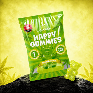 Gumisie CBD Zielone jabłko