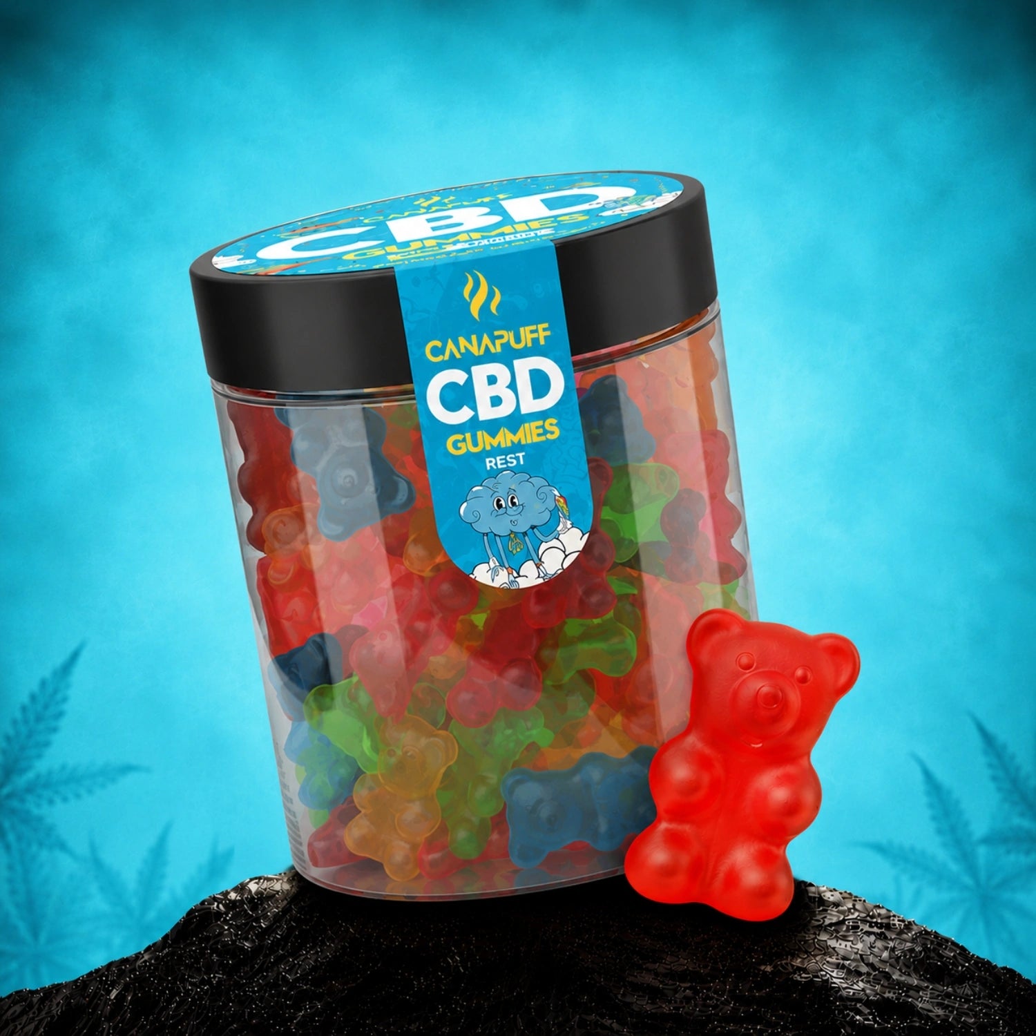 CBD Gummibärchen Rest