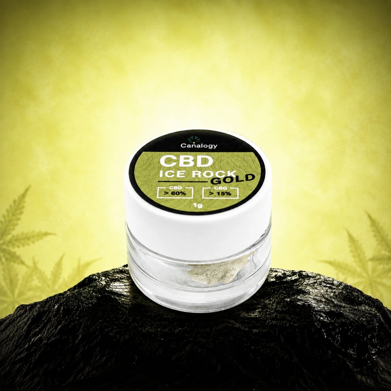 CBD IceRock Gold 60 % CBD, 15 % CBG