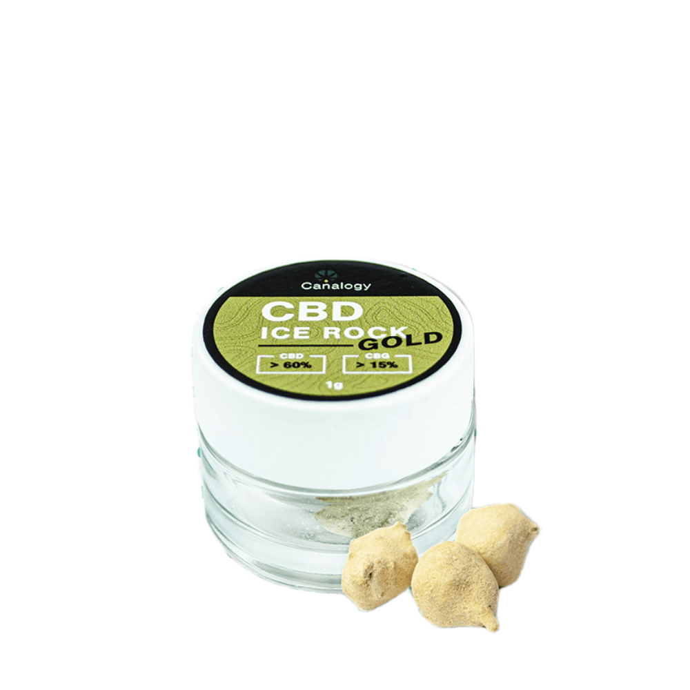 CBD IceRock Gold 60 % CBD, 15 % CBG