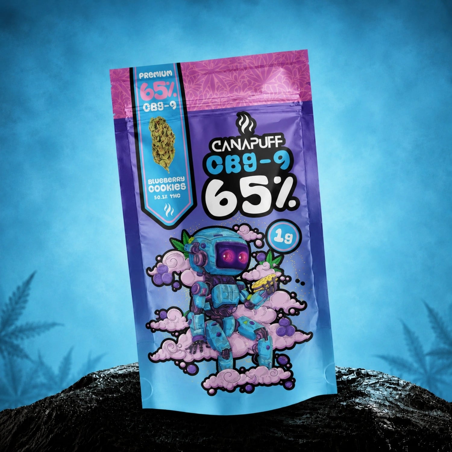 CBG9 Blüten Blueberry Cookie 65%