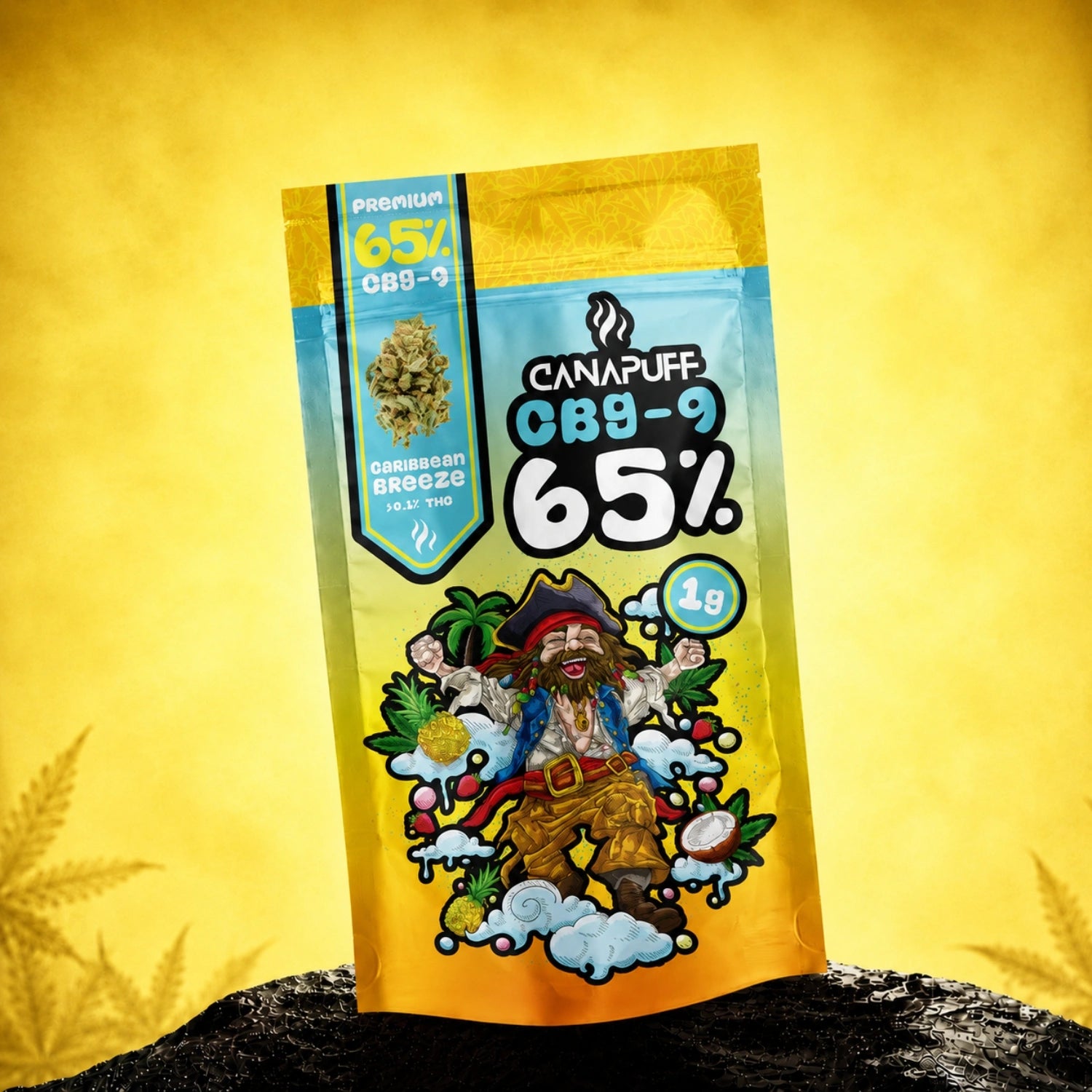 CBG9 Blüten Caribbean Breeze 65 %