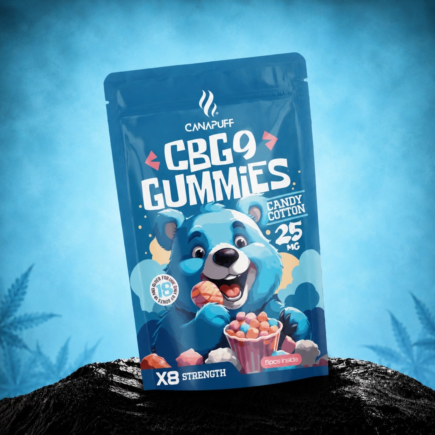 CBG9 Gummibärchen Zuckerwatte
