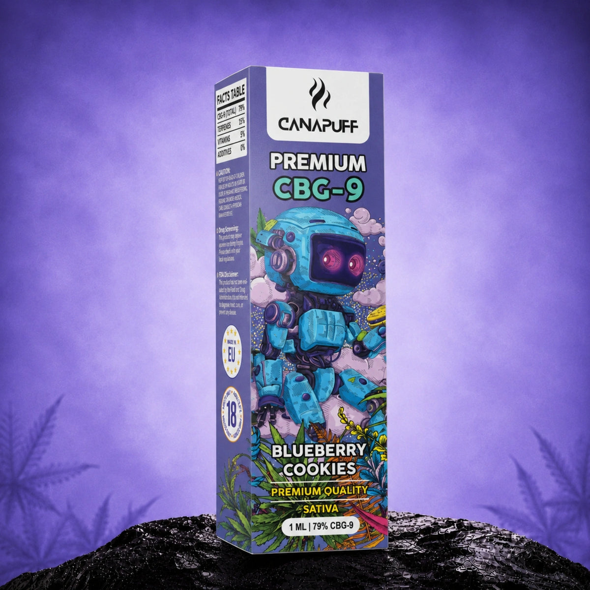 CBG9 Blueberry Cookie 79% - Sweet Relief 🍪🫐