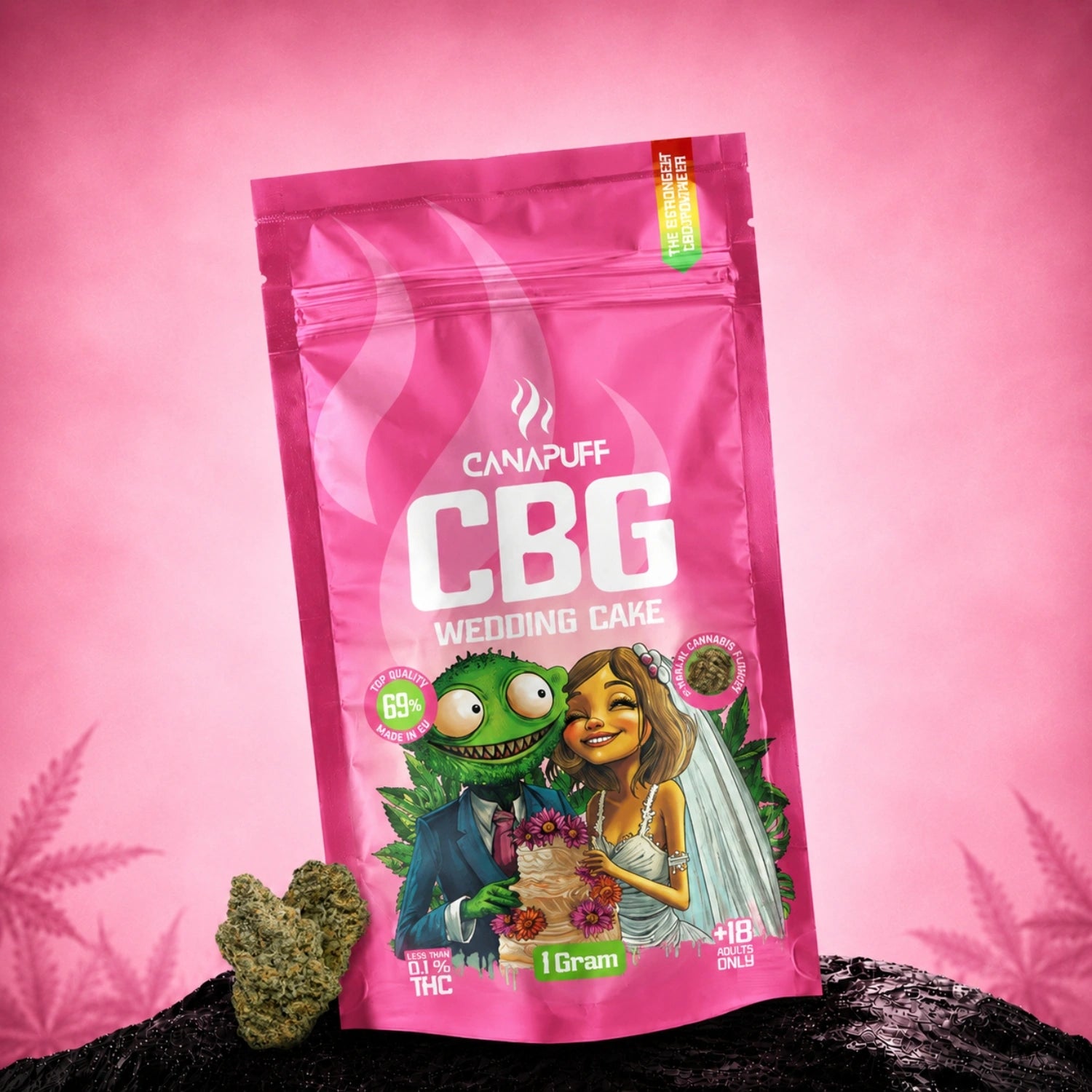 CBG Blüten Wedding Cake 69%