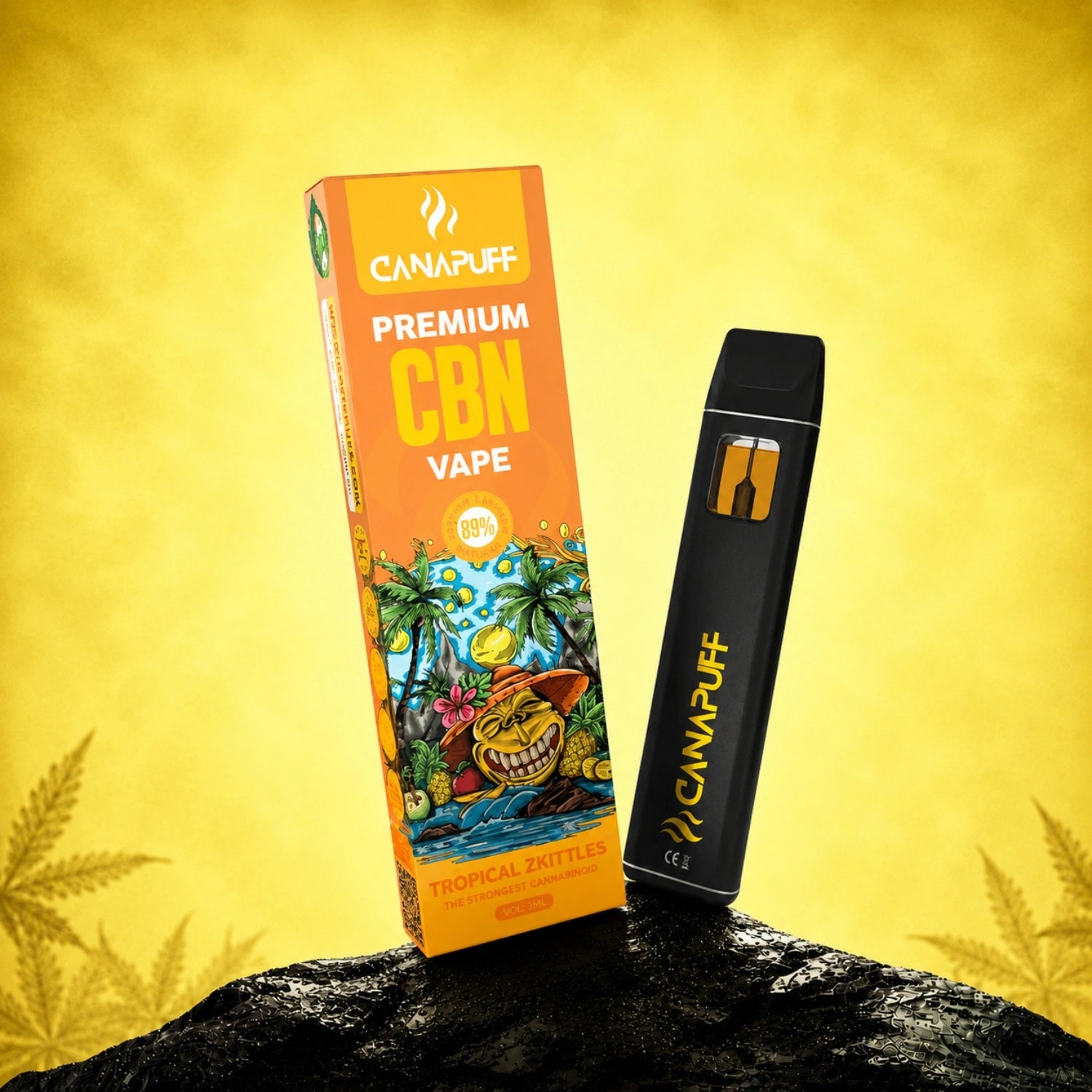 CBN Vape Tropische Zkittles 89% 1 ml