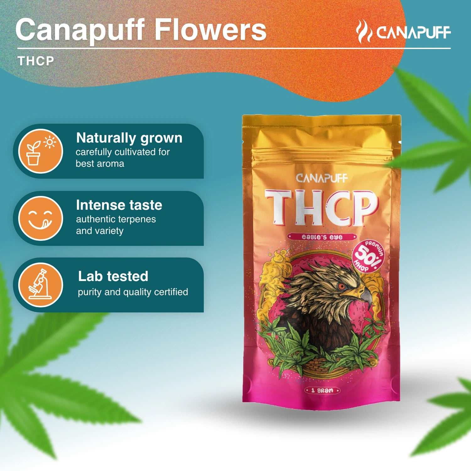 EAGLE'S EYE 50% - THCp Blüten - Canapuff