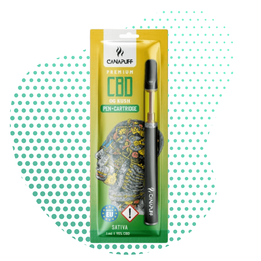Canapuff - OG Kush - CBD 95% - Pen+Cartridge
