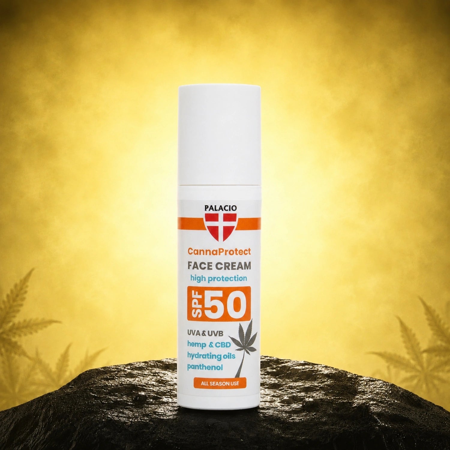 CannaProtect Hautcreme SPF50 mit Hanf 50ml Palacio