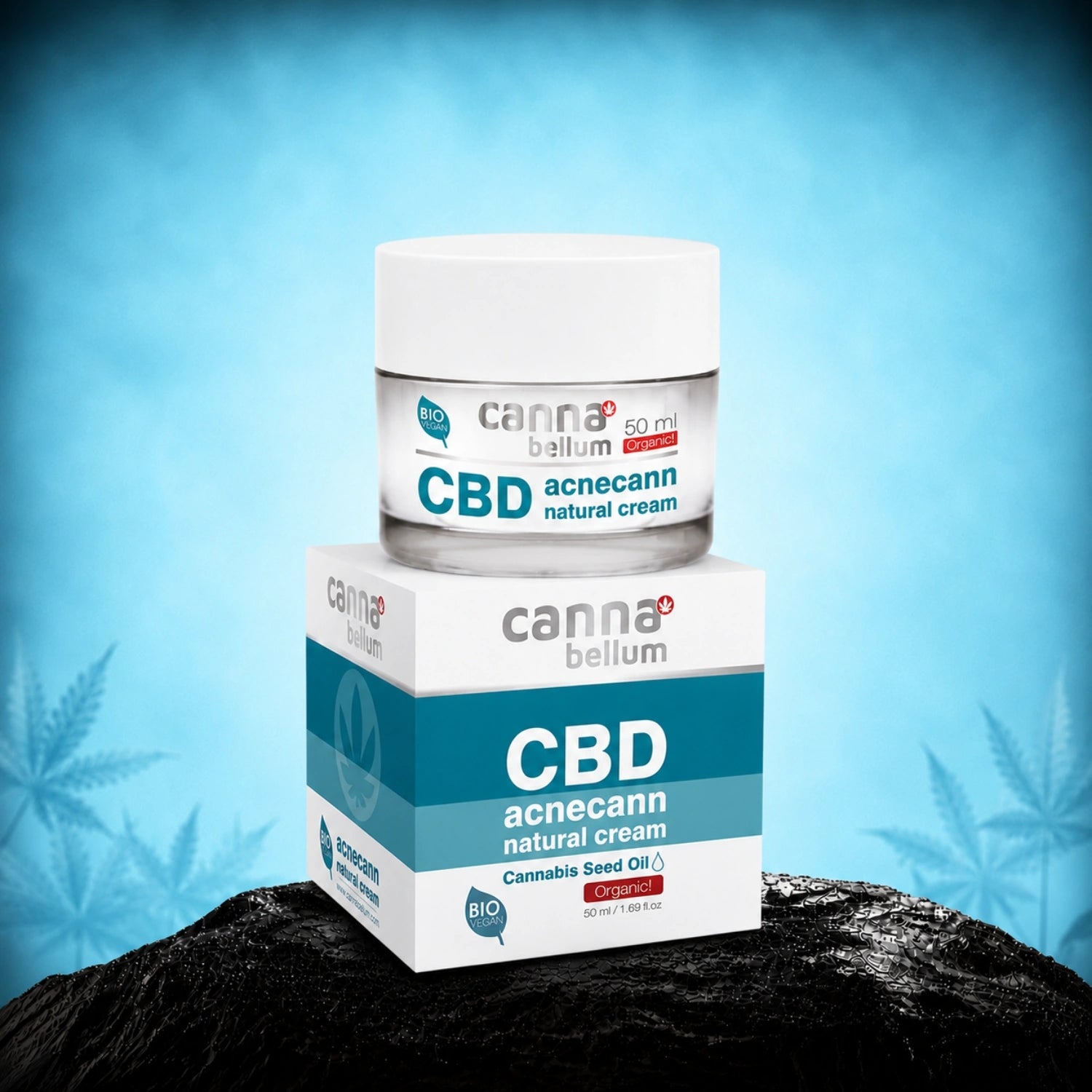 Cannabellum CBD Akne Hautcreme 50ml - Palacio