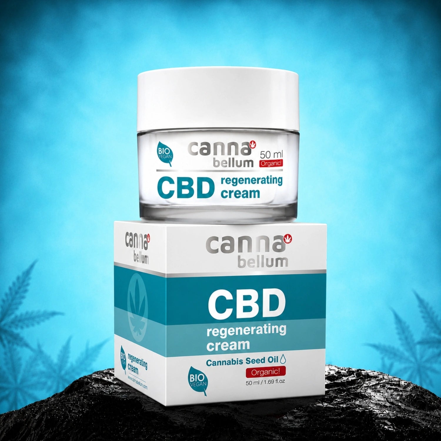 Cannabellum CBD Regenerierende Creme 50ml - Palacio
