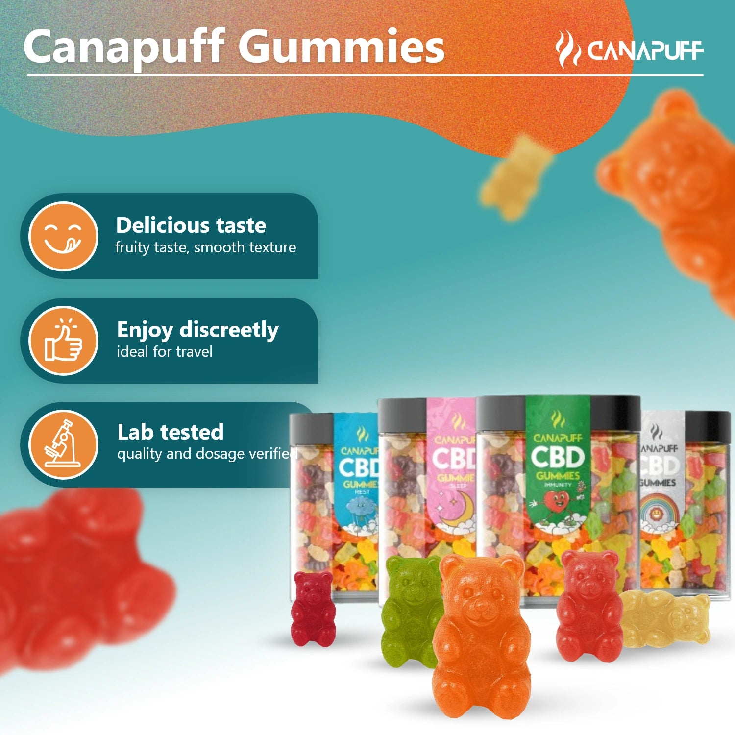 CBD Gummibärchen Paket