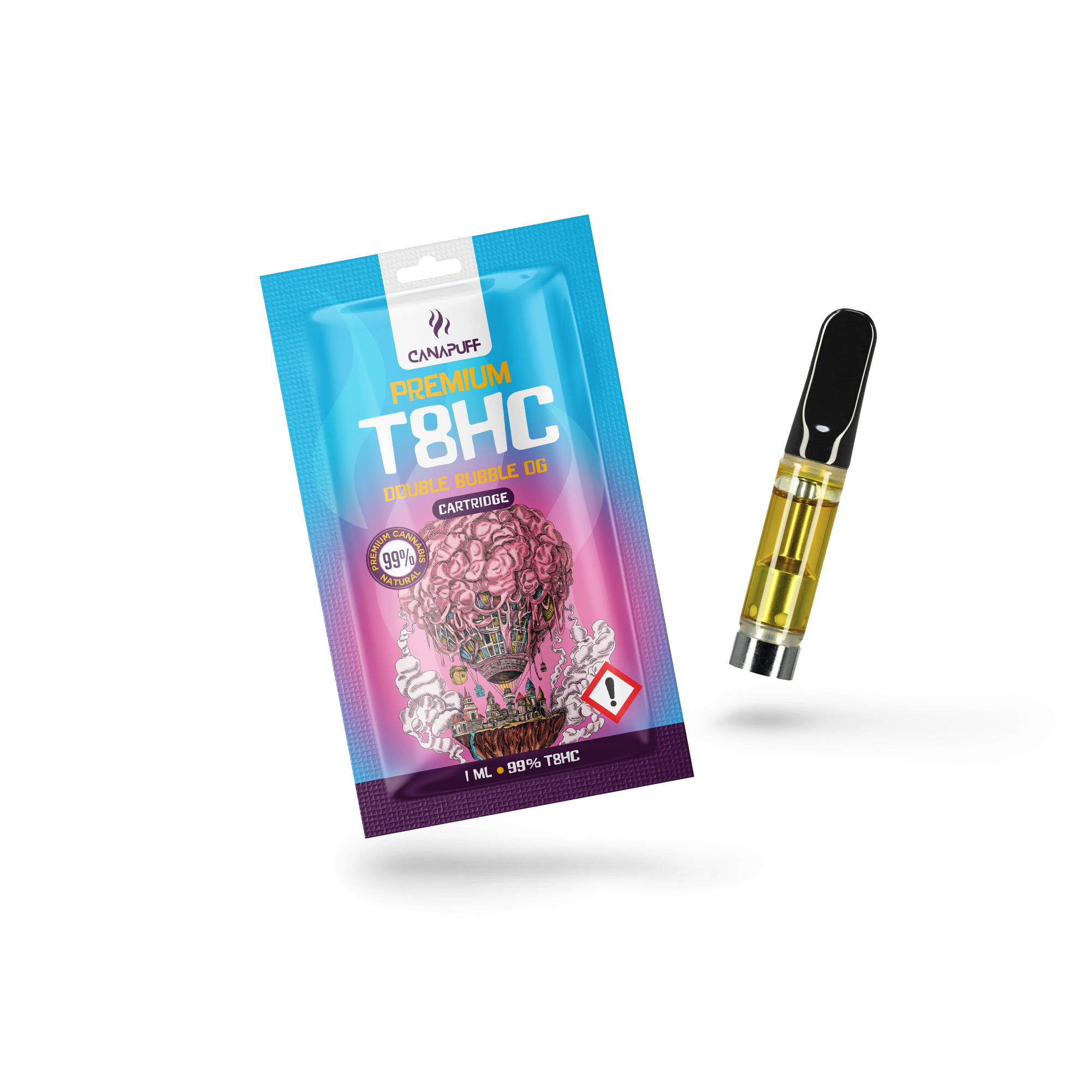 T8HC Cartridge Double Bubble 99%