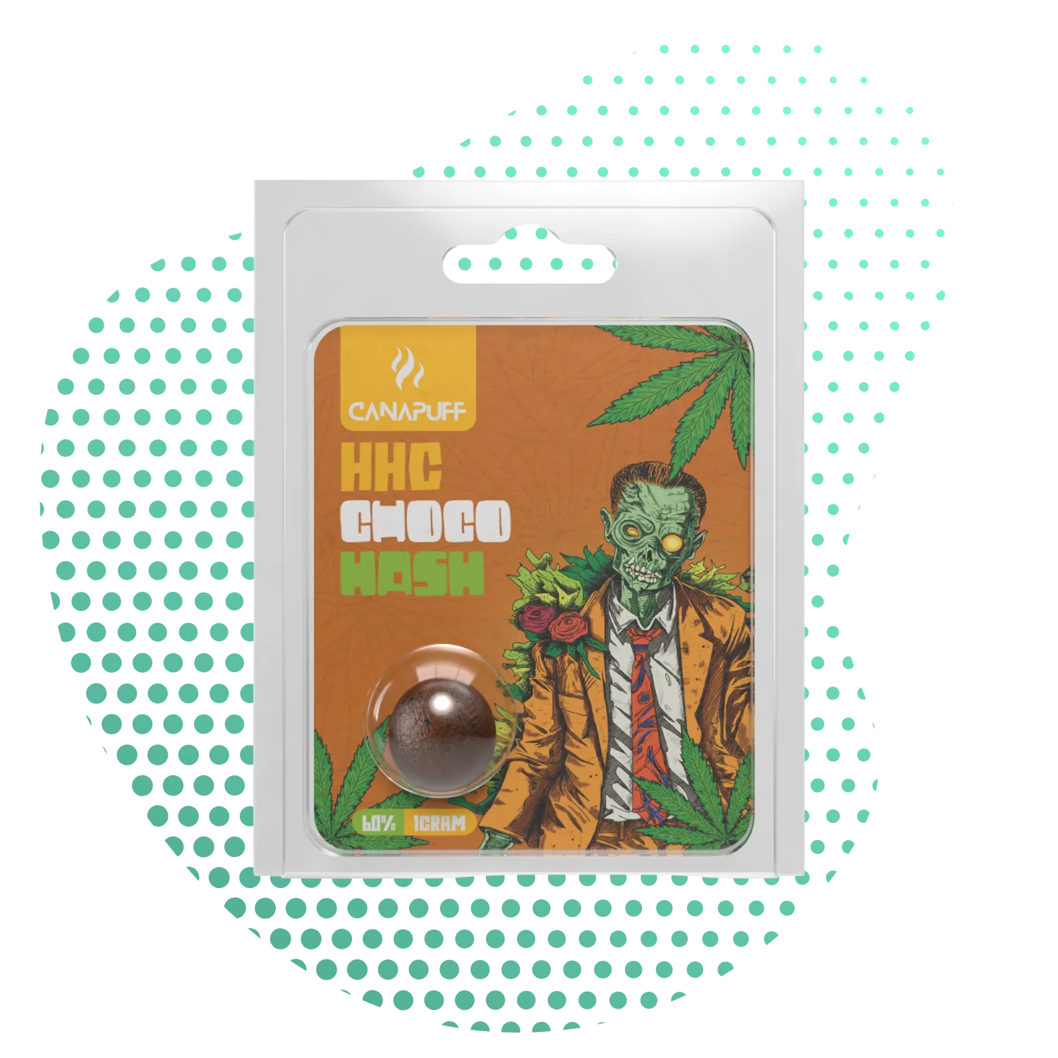 Choco - HHC Hash 60%-Canapuff
